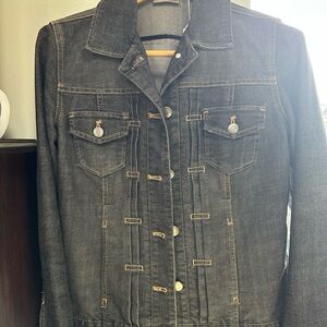 Chicos vintage platinum 
Black stone wash jacket